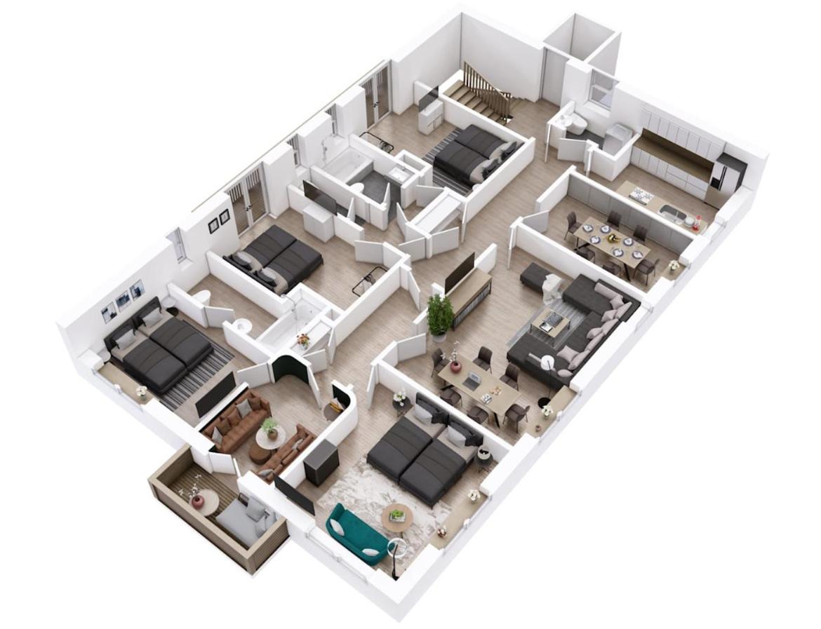 Morehome Apartments, Center,Parking 180Qm Bad Wörishofen Buitenkant foto